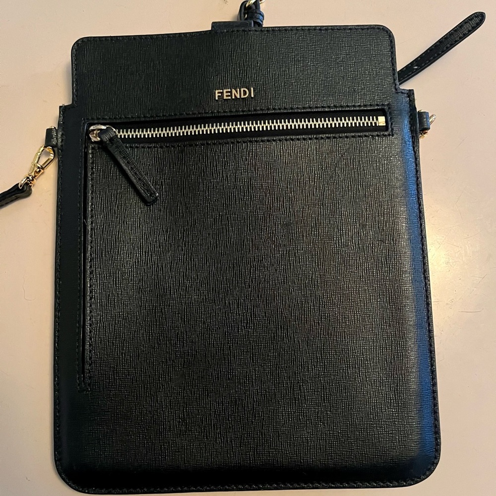 Fendi Hard Case Messenger / Crossbody Bag - Picture 1 of 8